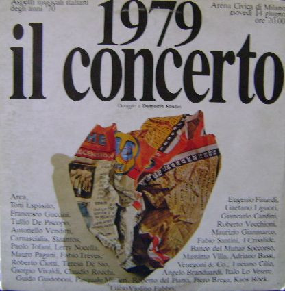 AA.VV. (VARIOUS AUTHORS) - 1979 Il Concerto - omaggio a Demetrio Stratos (40° anniv. 2lp red vinyl)